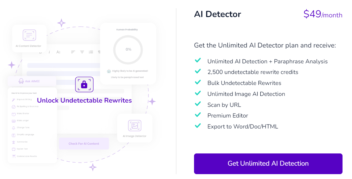 Content at Scale AI detector pro