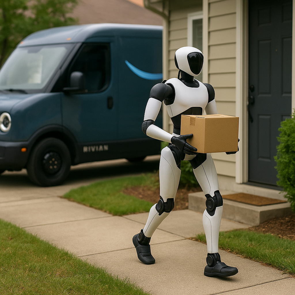 Amazon Tests Humanoid Delivery Robots in San Francisco