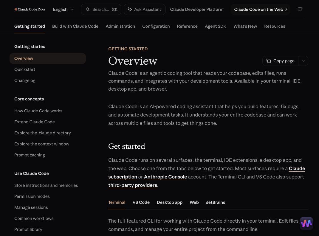 Claude Code product hero for agentic coding in the terminal